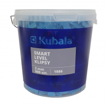 2mm Clips Kubala Smart Level Tile Levelling System 800pc 20L Bucket Package 1886